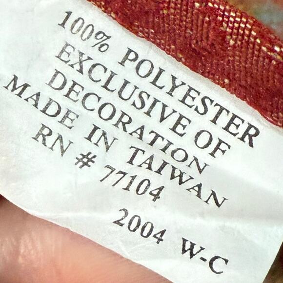 Waterford Bed Linens Ballyshannon Shams King Red Luxury Hollywood Regency Glam 2 - Picture 8 of 8